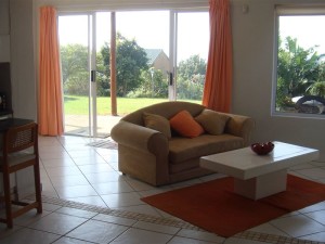 This indoor view is of our Horizon View Cintsa East Self Catering Accommodation